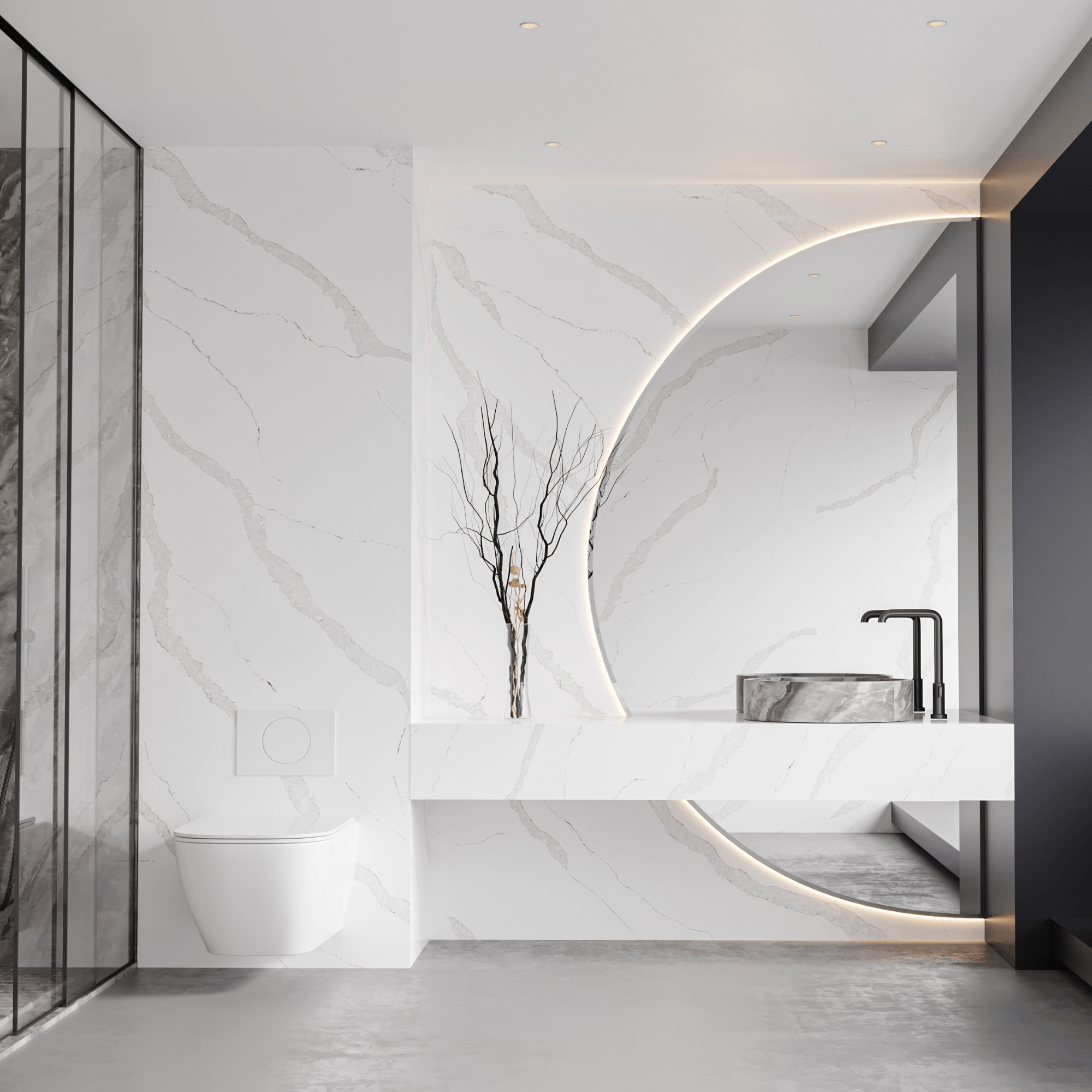 giá đá nhân tạo gốc thạch anh New Stone