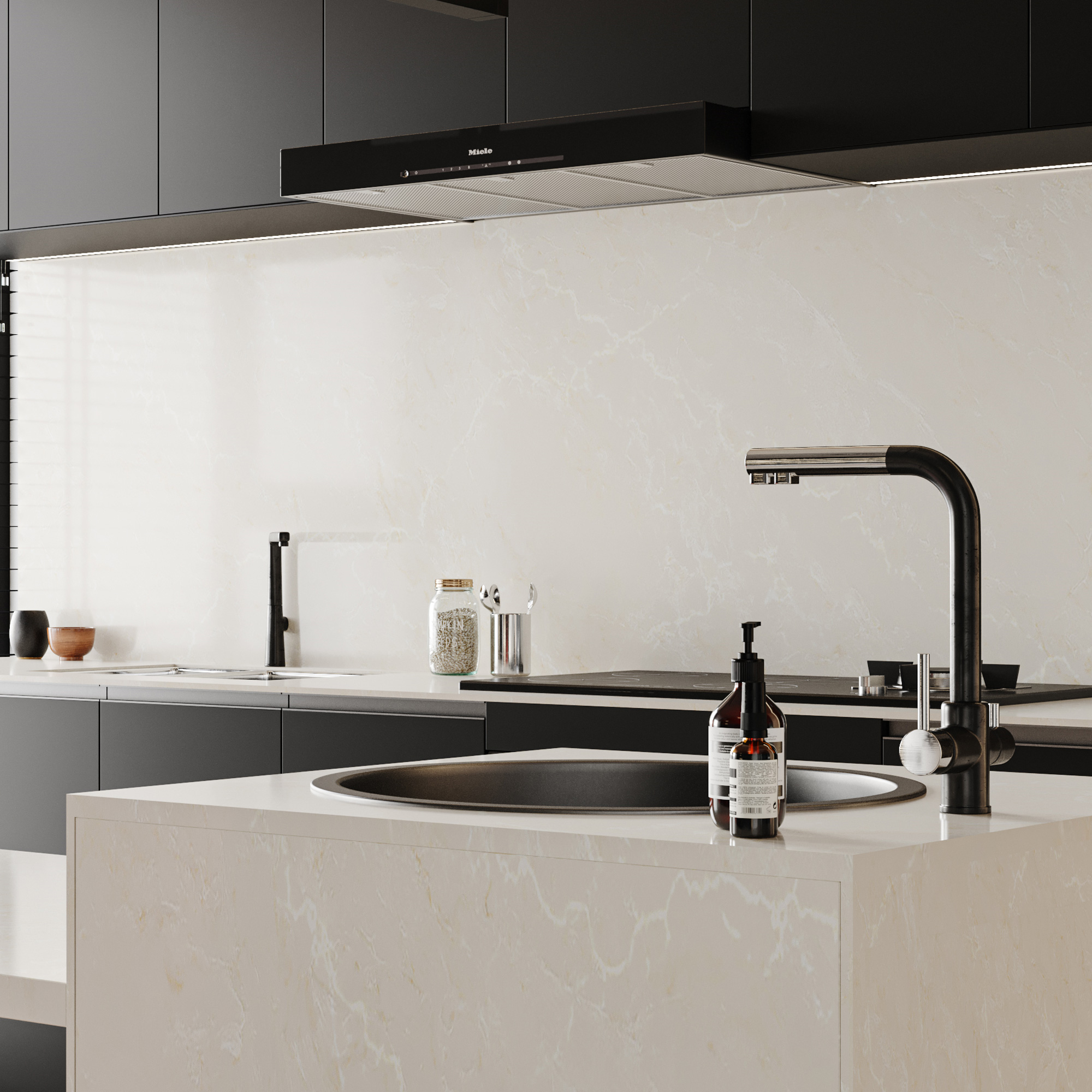 đá thạch anh nhân tạo Zero Silica NZ5900